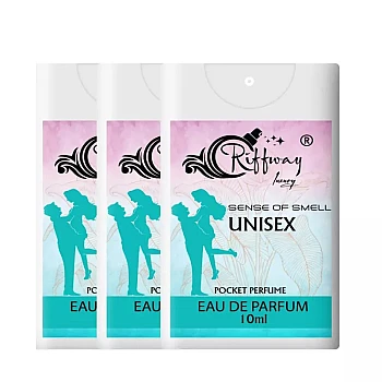 Riffway Sense Of Smell Luxury Eau De Perfume Pocket Perfume (10ml, Pack of 3)
