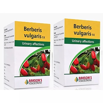 Bakson Berberies Vulgaris (1X) (50tab, Pack of 2)