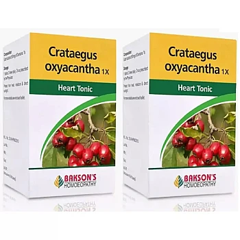 Bakson Crataegus Oxy (1X) (50tab, Pack of 2)