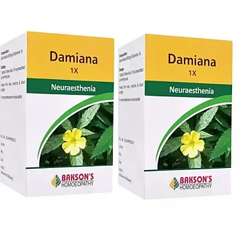 Bakson Damiana (1X) (50tab, Pack of 2)
