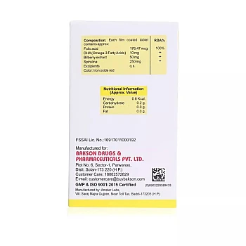 Bakson Folic Plus Tablet (30tab, Pack of 2)