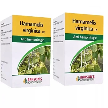 Bakson Hamamelis Vir (1X) (25g, Pack of 2)