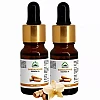 Hillpure Organic Sandalwood Essential Oil (10ml, Pack of 2)