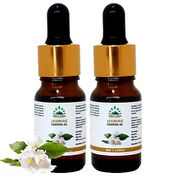 Hillpure Organic Jasmine Essential Oil (10ml, Pack of 2)