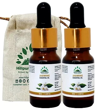 Hillpure Organic Jasmine Essential Oil (10ml, Pack of 2)