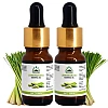 Hillpure Organic Lemongrass Essential Oil (10ml, Pack of 2)