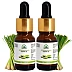 Hillpure Organic Lemongrass Essential Oil (10ml, Pack of 2)