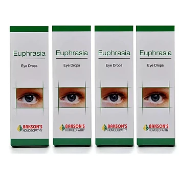 Bakson Euphrasia Eye Drops (10ml, Pack of 4)