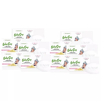 Bakson Sunny Baby Care Soap (75g, Pack of 10)