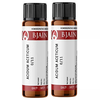 BJain Acidum Aceticum LM 0/11 (6g, Pack of 2)