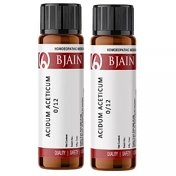 BJain Acidum Aceticum LM 0/12 (6g, Pack of 2)