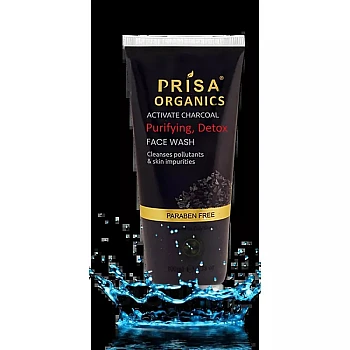 Prisa Organics Activate Charcoal Face Wash (100ml)