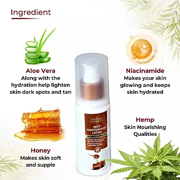 Prisa Organics Deep Moisturising Lotion (100ml)