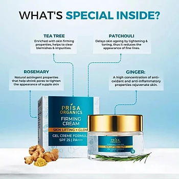 Prisa Organics Firming Cream (50g)