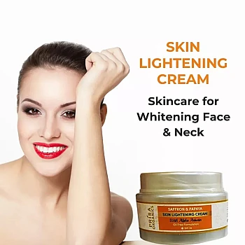 Prisa Organics Saffron & Papaya Skin Lightening Cream (50g)