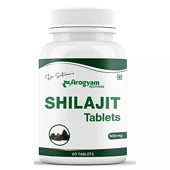 Dr Satnam's Arogyam Ayurveda Shilajit Tablets (60tab)
