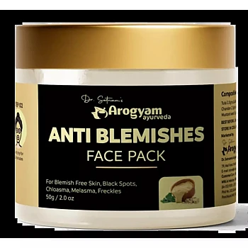 Dr Satnam's Arogyam Ayurveda Anti Blemishes Face Pack (50g)