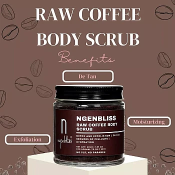 Ngenbliss Raw Coffee Body Scrub (60g)