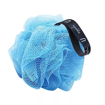 Ngenbliss Bath Loofah Sponge Pouf (Blue) (1pcs)