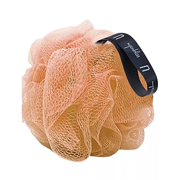 Ngenbliss Bath Loofah Sponge Pouf (Orange) (1pcs)