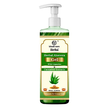 Khadi Care Aloevera Gel (Green) (500g)