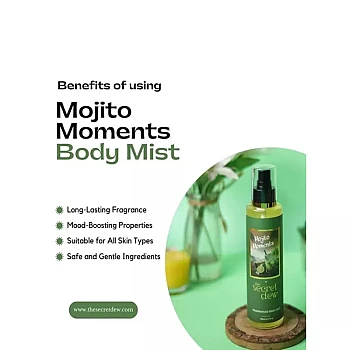 The Secret Dew Mojito Moments Body Mist (200ml)