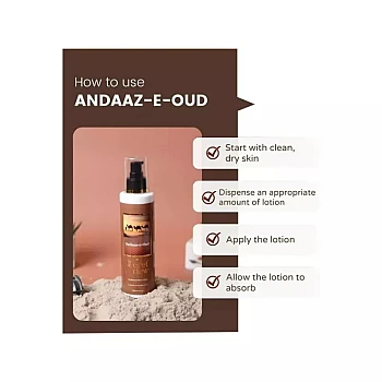 The Secret Dew Andaaz-E-Oud – Body Lotion (200ml)