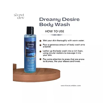 The Secret Dew Dreamy Desire Body Wash (200ml)