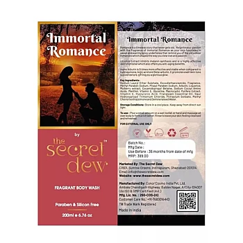 The Secret Dew Immortal Romance Body Wash (200ml)