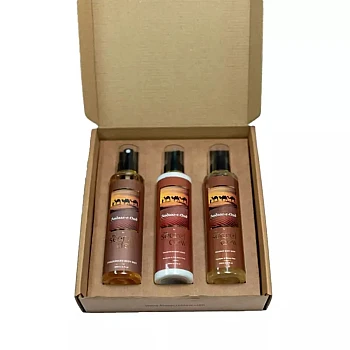 The Secret Dew Andaz-E-Oud Corrugated Box (Body Mist 200ml + Body Lotion 200ml + Body Wash 200ml) (1Pack)