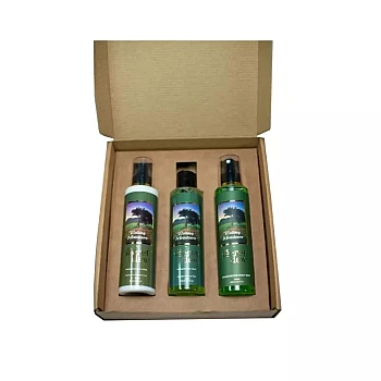 The Secret Dew Rolling Meadows Corrugated Box (Body Mist 200ml + Body Lotion 200ml + Body Wash 200ml) (1Pack)