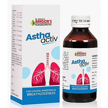 Bakson Astha Activ Syrup (115ml)