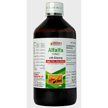 Bakson Alfalfa With Ginseng (Sugar Free) Tonic (450ml)