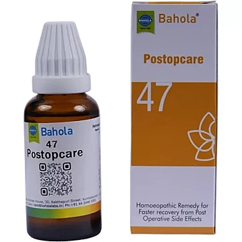 Bahola Postopcare 47 Drops (30ml)