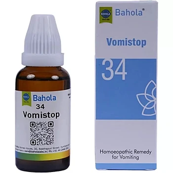 Bahola Vomistop 34 Drops (30ml)