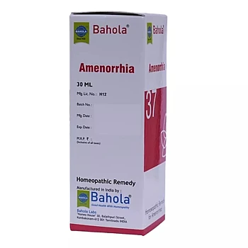 Bahola Amenorrhia 37 Drops (30ml)