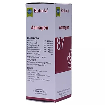 Bahola Asmagen 87 Drops (30ml)