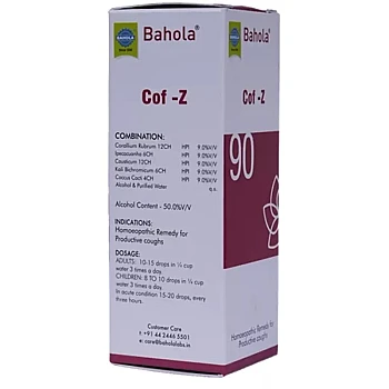 Bahola Cof-Z 90 Drops (30ml)