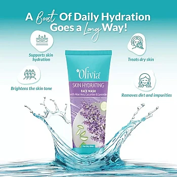 Olivia Skin Hydrating Face Wash (100ml)
