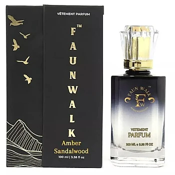 Faun Walk Amber Sandalwood Similar to Le Mal Elixir Perfume (Buy1 Free Get 2) (Buy Perfume 100ml Get Free 2 Perfume 20ml) (1Pack)