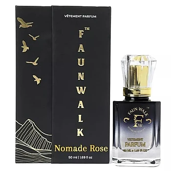 Faun Walk Nomade Rose Similar to Rose of No Man Perfume (Buy 1 Free Get 1) (Buy 1 Perfume 50ml Get Free 20ml Perfume) (1Pack)