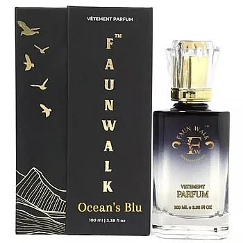 Faun Walk Oceans Blu Similar to Cool Water Perfume (Buy 1 Free Get 2) (Buy Perfume 100ml Get Free 2 Perfume 20ml) (1Pack)