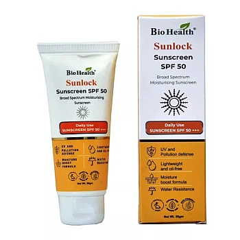 Bio Health Sunlock Sunscreen Spf 50 (50g)
