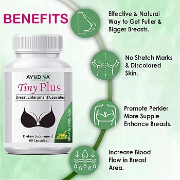 Ayudiva Herbals Tiny Plus Capsules (60caps, Pack of 3)