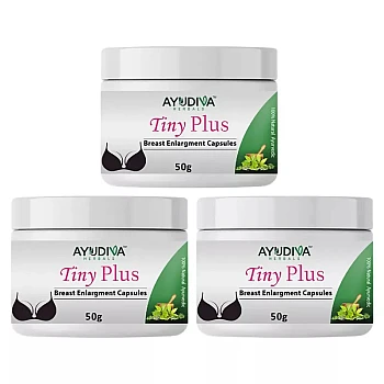 Ayudiva Herbals Tiny Plus Cream (50g, Pack of 3)