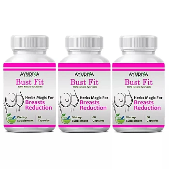 Ayudiva Herbals Bust Fit Capsules (60caps, Pack of 3)