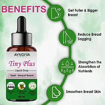 Ayudiva Herbals Tiny Plus Breast Liquid Drop (30ml)