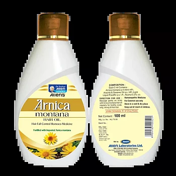 Allen Labs Arnica Montana Hair Oil (100ml, Pack of 2)