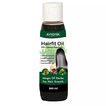 Ayudiva Herbals Hairfit Hair Growth Oil (200ml)