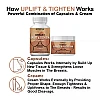 Ayudiva Herbals Breast Uplift & Tighten Capsules + Breast Uplift & Tightening Cream (60Capsules + Cream 50g) (1Pack)